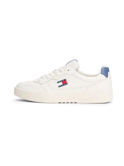 Tommy Jeans Sneaker 'ESS' blau/weiß
