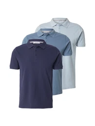 Poloshirt 'Robin' navy / opal / hellblau