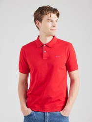 Gant Poloshirt Regular Contrast Pique Rugger blau/rot