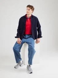 Gant Poloshirt Regular Contrast Pique Rugger blau/rot