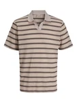 Jack & Jones Premium Poloshirt 'JPRBLUHARRY' schoko/puder