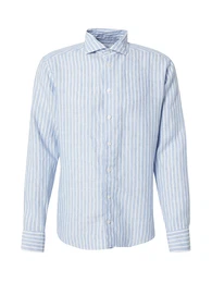 Hemd hellblau / wei