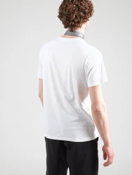ABOUT YOU Shirt 'Peter' graumeliert/schwarz/weiß