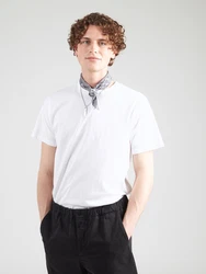 ABOUT YOU Shirt 'Peter' graumeliert/schwarz/weiß