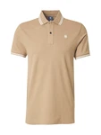 G-STAR Poloshirt 'Dunda' beige/weiß