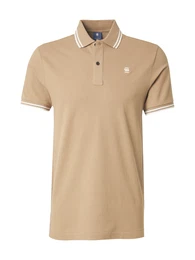 G-STAR Poloshirt 'Dunda' beige / wei