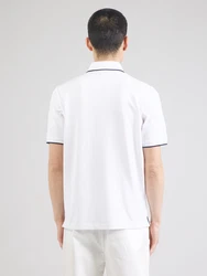 bugatti Poloshirt schwarz/weiß