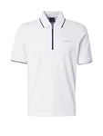 bugatti Poloshirt schwarz/weiß