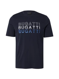 T-Shirt navy / dunkelblau / wei