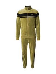Jogginganzug 'DAMARINDO' gold / oliv / schwarz