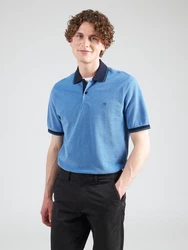 bugatti Poloshirt blau/dunkelblau