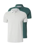 ABOUT YOU Polos Sinan grau/dunkelgrn