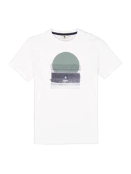 GARCIA T-Shirt enzian/jade/weiß