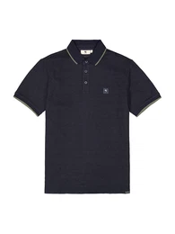 Poloshirt marine / oliv