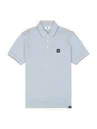 Poloshirt hellblau / schwarz