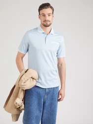 bugatti Poloshirt hellblau/weiß