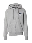 Nike Sportswear Sweatjacke marine/graumeliert/weiß