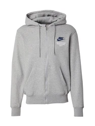 Nike Sportswear Sweatjacke marine/graumeliert/weiß