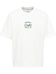Carlo Colucci T-Shirt 'Egger' grau/grün/schwarz/weiß