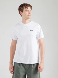 POMPEII T-Shirt 'AUTOPILOT' tanne/weiß