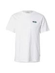 POMPEII T-Shirt 'AUTOPILOT' tanne/weiß