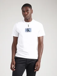 Calvin Klein T-Shirt taubenblau/grau/schwarz/weiß