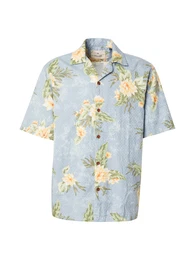 Hemd 'JPRBLUVINCENT' hellblau / oliv / apricot / wei