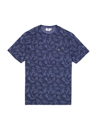 T-Shirt navy / saphir / wei