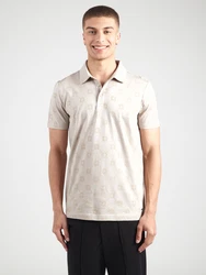 JOOP! Poloshirt 'Bartholo' creme/cappuccino