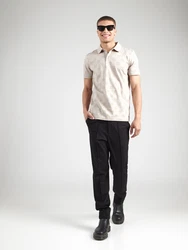 JOOP! Poloshirt 'Bartholo' creme/cappuccino