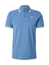G-STAR Poloshirt 'Dunda' taubenblau / wei