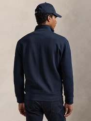 Polo Ralph Lauren Sweatjacke 'TRACKM9' navy/weiß