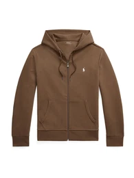 Sweatjacke braun