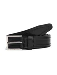 TOMMY HILFIGER Gürtel 'HUDSON' schwarz