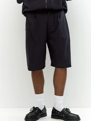 Pull&Bear Shorts navy/grau