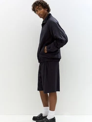 Pull&Bear Shorts navy/grau