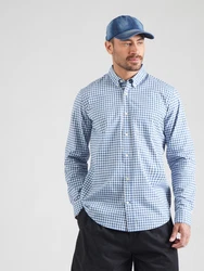 GAP Hemd blau/weiß