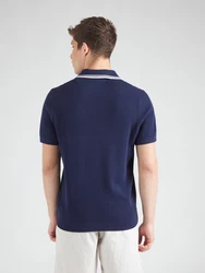 GAP Poloshirt 'JOHNNY' marine / weiß