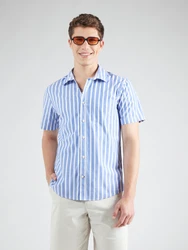 GAP Hemd blau/weiß