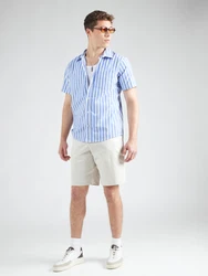 GAP Hemd blau/weiß