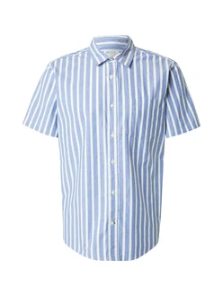 GAP Hemd blau/weiß