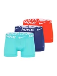 NIKE Underwear Sportunterhosen Boxer TRUNK 3PK navy/trkis/dunkelorange/weimeliert NIKE Underwear Sportunterhosen Boxer TRUNK 3PK navy/trkis/dunkelorange/weimeliert