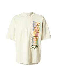 T-Shirt hellblau / orange / pink / offwhite