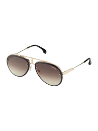 Sonnenbrille gold / schwarz