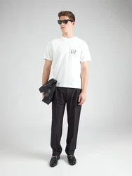 GAP T-Shirt schwarz/weiß