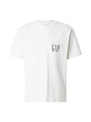 GAP T-Shirt schwarz/weiß