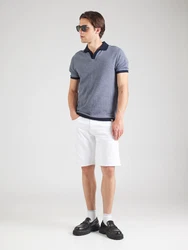 NOWADAYS Poloshirt marineblau/weiß