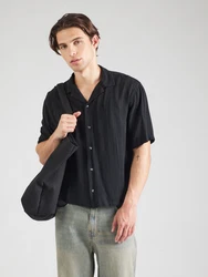 Abercrombie & Fitch Hemd schwarz