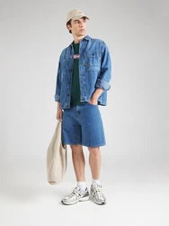 WEEKDAY T-Shirt 'Great' dunkelgrn/rosa
