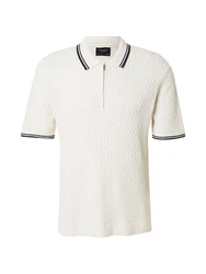 Abercrombie & Fitch Pullover 'MAR4' marineblau/weiß